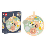 Janod - Wielofunkcyjna tablica edukacyjna drewniana Ogród Sweet Cocoon 12m+