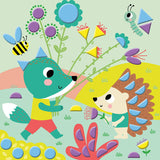 Janod - Multizestaw kreatywny My arts & crafts Naklejki geometryczne 3+