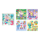 Janod - Multizestaw kreatywny My arts & crafts Pompons 3+