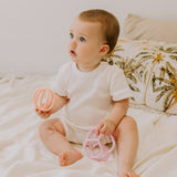 Jellystone - Sensoryczne piłki 2w1 Bubblegum & Peach