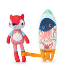 Lilliputiens - Magiczna przytulanka do kąpieli surfer Lisiczka Alice 12 m+