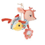 Lilliputiens - Wielofunkcyjna przytulanka do powieszenia Sarenka Stella 3 m+