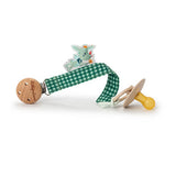 Lilliputiens - Zawieszka do smoczka ECO z drewnianym klipsem Smok Joe