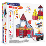 MAGNA-TILES - Klocki Magnetyczne Fire Rescue 27 el.
