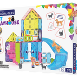 MAGNA-TILES - Klocki Magnetyczne Pet Playhouse 50 el.