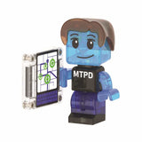 MAGNA-TILES - Klocki Magnetyczne Police Station 35 el.