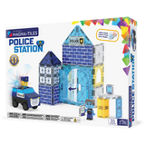 MAGNA-TILES - Klocki Magnetyczne Police Station 35 el.