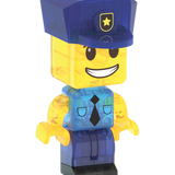 MAGNA-TILES - Klocki Magnetyczne Police Station 35 el.