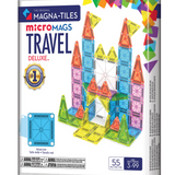 MAGNA-TILES - Klocki Magnetyczne Travel microMAGS XL 55 el.
