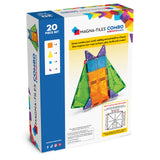 MAGNA-TILES - Klocki Magnetyczne microMAGS 20 el. COMBO