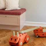 MODU - Deska do balansowania Beams 2 szt. Burnt Orange / Dusty Green