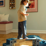 MODU - Deska do balansowania Beams 2 szt. Deep Blue / Sky Blue