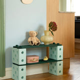 MODU - Deska do balansowania Beams 2 szt. Ocean Mint / Forest Green