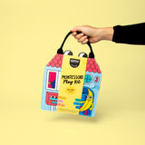 OMY - Zestaw Montessori - miękka książeczka aktywizująca - Mój dzień