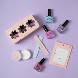 Oh Flossy - Delikatny zmywacz do paznokci na bazie wody bez acetonu, 40 wacików