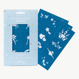 Oh Flossy - Kreatywne szablony do makijażu i malowania twarzy, wielokrotnego użytku