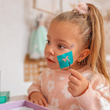 Oh Flossy - Kreatywne szablony do makijażu i malowania twarzy, wielokrotnego użytku