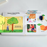 Owoce. Akademia mądrego dziecka. Moja książeczka z okienkami