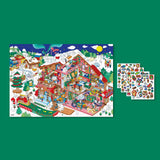 OMY - Warsztat Świętego Mikołaja, plakat z naklejkami