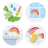 Tiger Tribe - Miękkie kredki mini