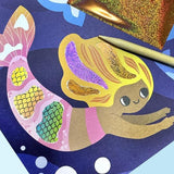 Tiger Tribe - Zestaw Artystyczny z Folią, Magiczny Ocean