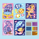 Tiger Tribe - Zestaw Artystyczny z Folią, Magiczny Ocean