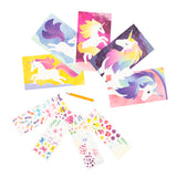 Tiger Tribe - Zestaw Artystyczny z Folią, Jednorożce