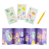 Tiger Tribe - Zestaw Artystyczny z Folią, Zaczarowane Stworzenia