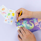 Tiger Tribe - Zestaw Artystyczny z Folią, Zaczarowane Stworzenia