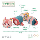 Lilliputiens - Wałek dźwiękowy 4-elementowy Kotka Jeanne