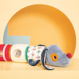 Lilliputiens - Wałek dźwiękowy 4-elementowy Piesek Jules