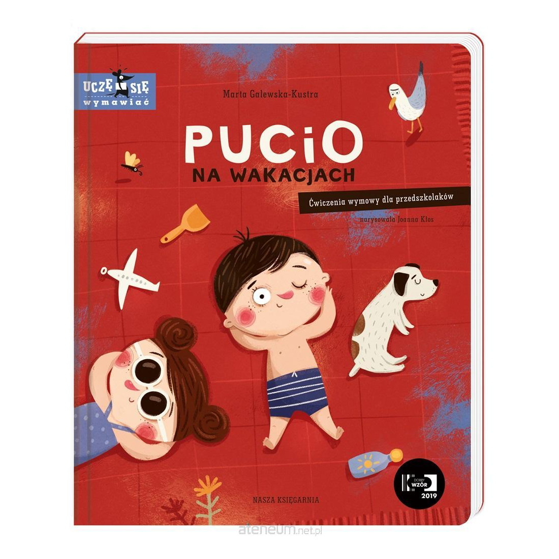 Pucio na wakacjach. Ćwiczenia wymowy