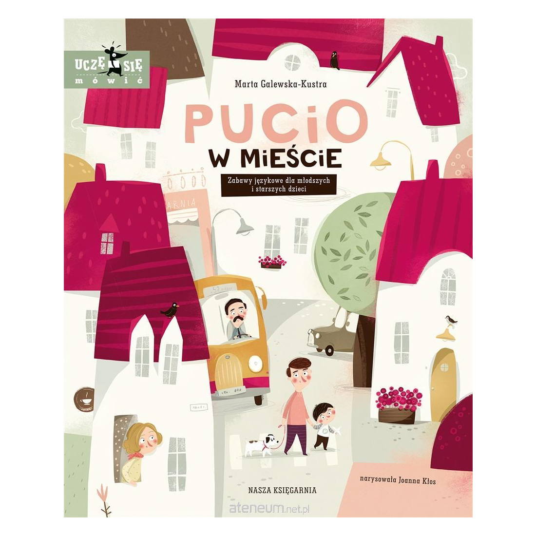 Pucio w mieście. Zabawy językowe dla młodszych