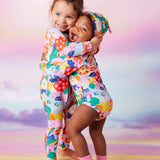 Halcyon Nights - Wygodne i elastyczne legginsy dla maluchów Rainbow Valley