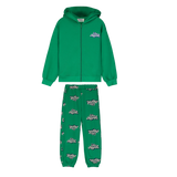 Zestaw Maison Mangostan – Bluza z kapturem I LOVE Mangostan + Spodnie dresowe I LOVE Green