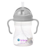 B.box - Bidon ze słomką 240 ml, szary