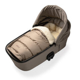 Zaffiro - Regulowany śpiworek zimowy iGrow Nordico z wełną 0-36M, beige