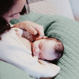 Beaba - Ergonomiczna poduszka dla kobiet w ciąży iBig Flopsy, Sage Green