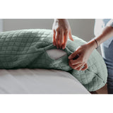 Beaba - Ergonomiczna poduszka dla kobiet w ciąży iBig Flopsy, Sage Green