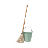 Maileg – Zestaw do sprzątania: wiaderko i mop