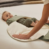 Snuz - SnuzPouch Baby Sleeping Bag - 0-6months 1.0 Tog - śpiworek do spania, sage/cross