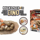 Buki - Mega paka jajek dinozaura - 12 sztuk