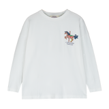 Maison Mangostan – T-shirt Carnival Logo z mięciutkiej bawełny