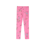 Maison Mangostan – Legginsy Ballerina Pink z bawełny organicznej