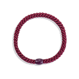 KKNEKKI - Gumka do włosów, Bordowa