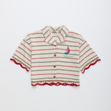 Maison Mangostan - Dzianinowa koszulka Barcos