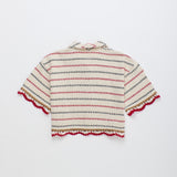 Maison Mangostan - Dzianinowa koszulka Barcos