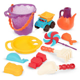 B. Toys - Zestaw akcesoriów plażowych w torbie Beach Bag, fioletowy