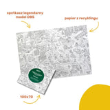 OMY - Gigantyczna kolorowanka 100x70 - Aston Martin Warsw