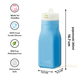 Omie - OmieBottle silikonowy bidon dla dzieci, Blue